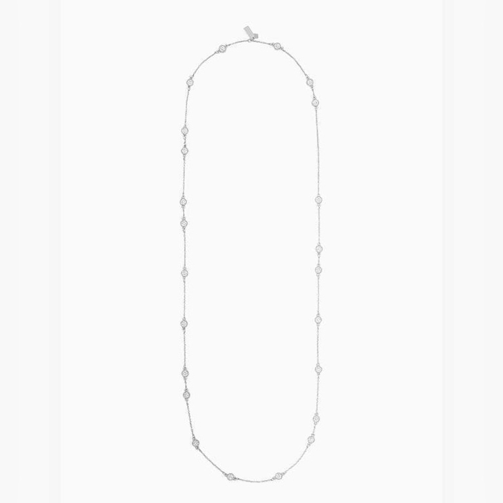 Kate Spade Silver Gatsby Dot Necklace (NWT)